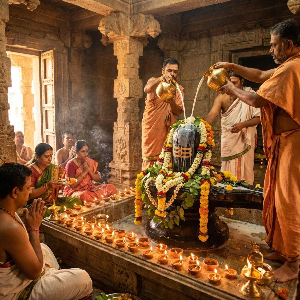 Rudra Abhishek Puja for Lord Shiva